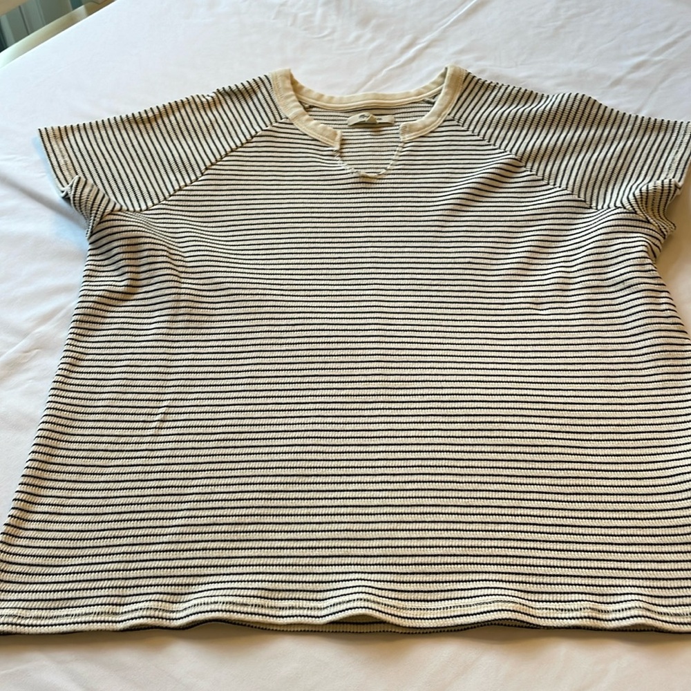 Women’s Madewell Striped Short Sleeve Top JLN!